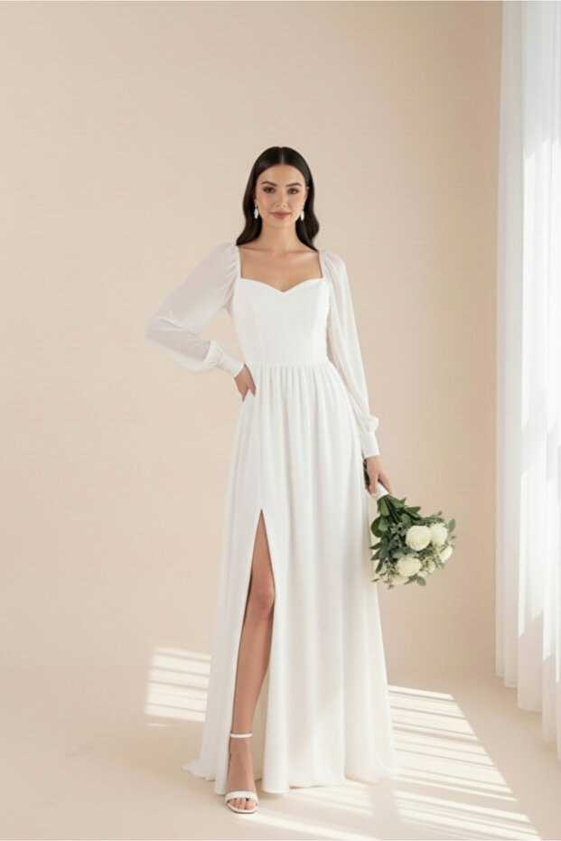 Rochie de seară pentru nuntă și logodnă - 3