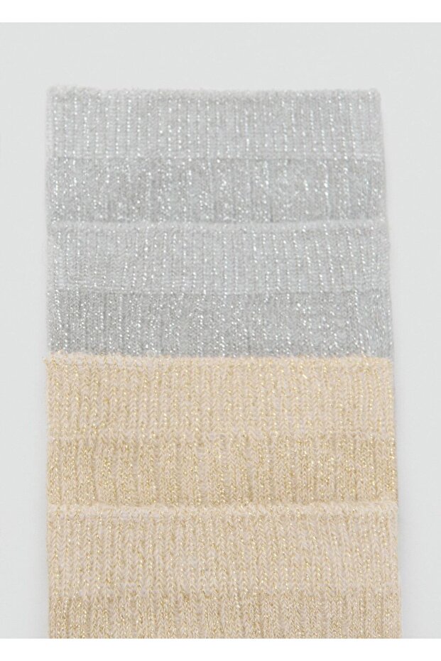 2'li fitilli simli çorap seti - 3