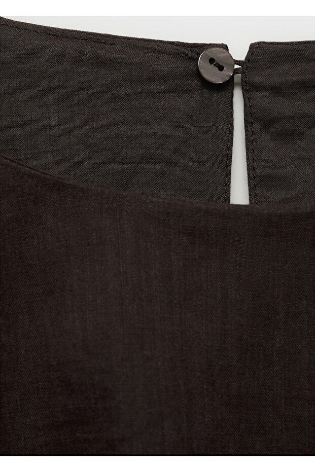 Rami crop balon bluz - 8