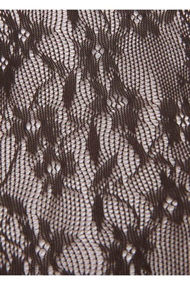 Dantel çiçekli çorap - 1