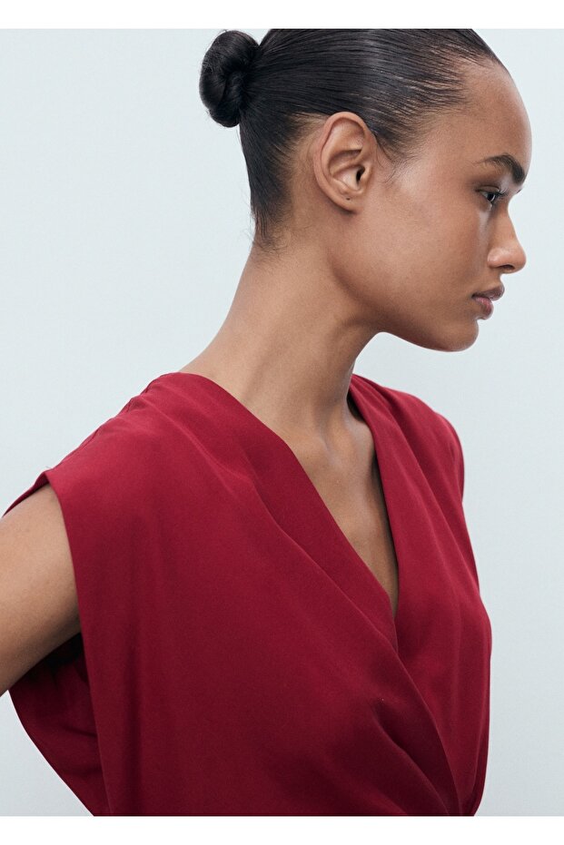 Lyocell anvelop elbise - 6