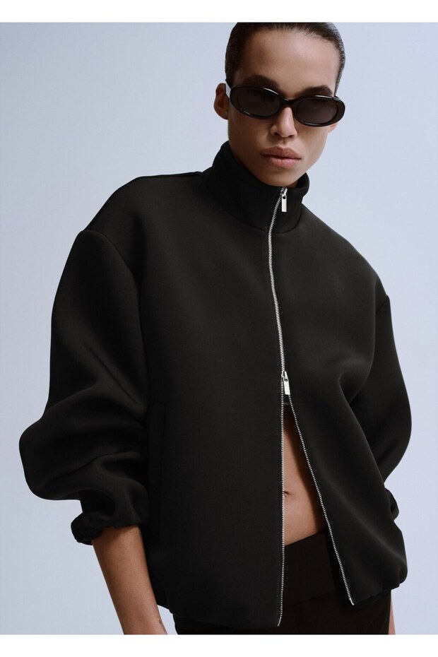 Oversize bomber ceket - 1