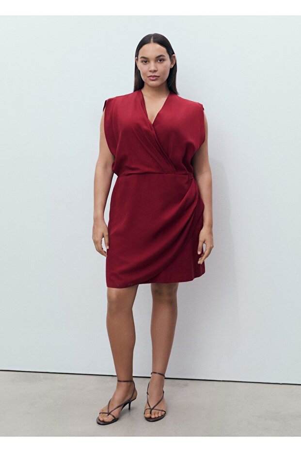 Lyocell anvelop elbise - 7