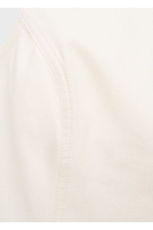 Evaze denim elbise - 8