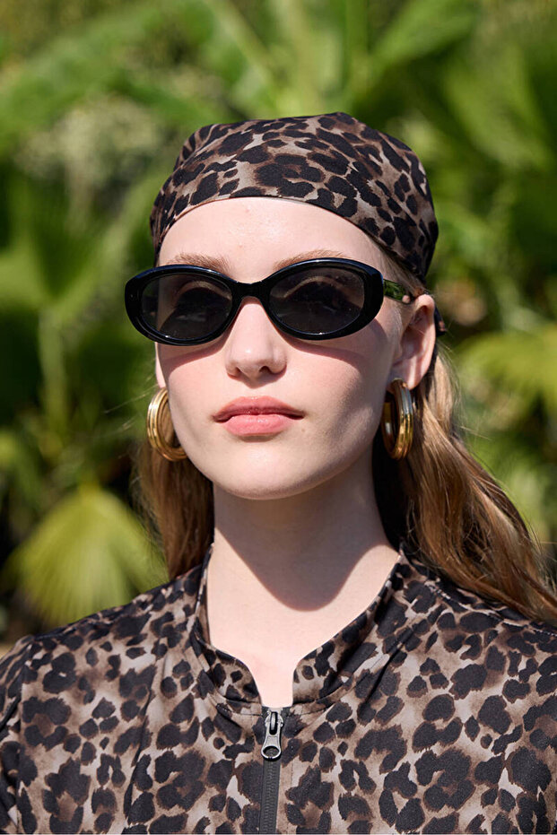 باندانا أنيقة بنمط الفهد - 4