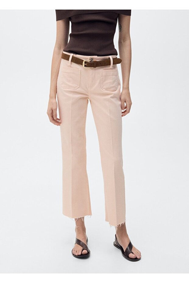 Schlagjeans mit Taschen - 1