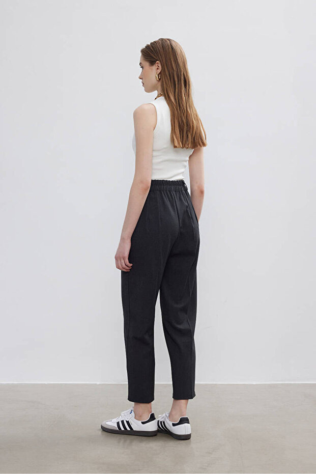 ANTRASİT ÜTÜ İZLİ PANTOLON - 6