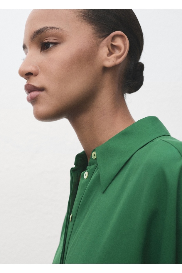 Liyosel gömlek elbise - 6