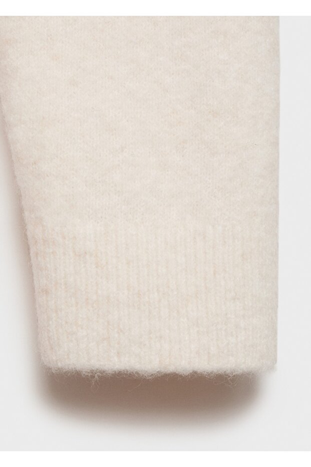 Boğazlı örgü kazak - 5