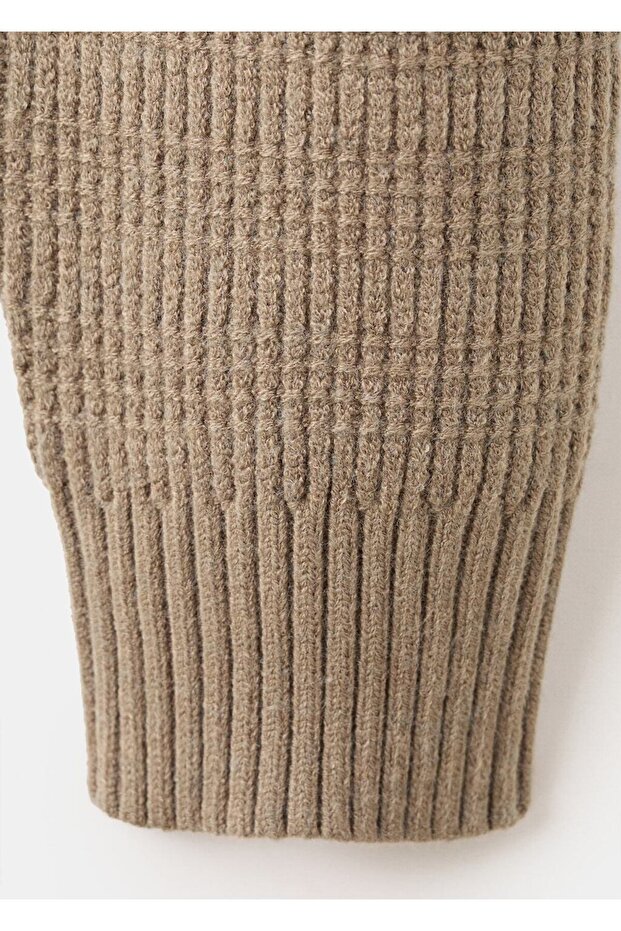 Kalıplı triko kazak - 5