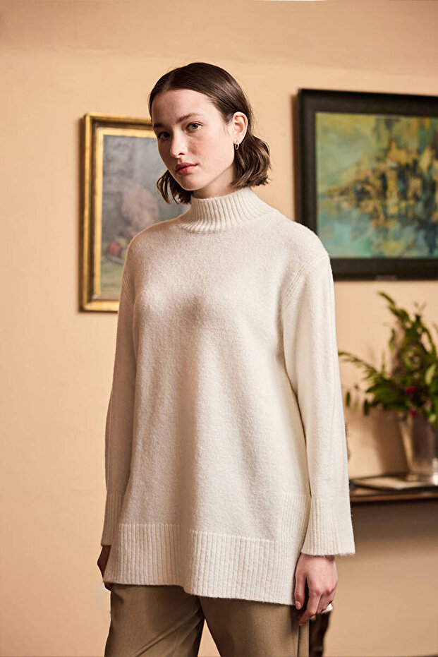 PULOVER EKRU SOFT - 2