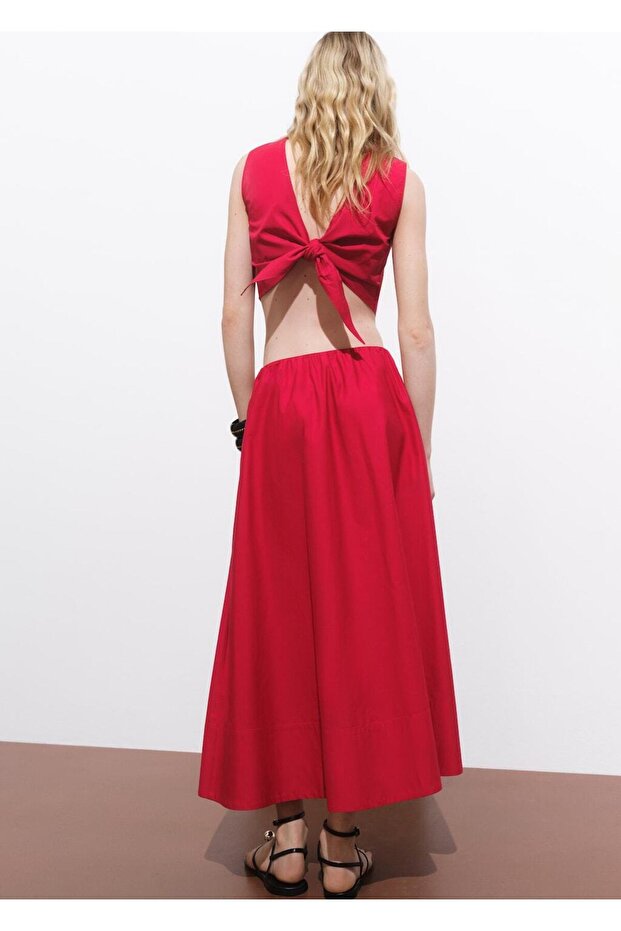 Evaze pamuklu etek - 4