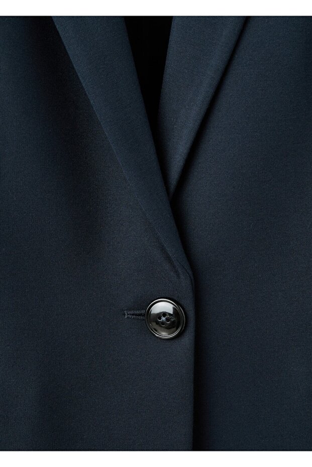 Dar kesim blazer ceket - 7