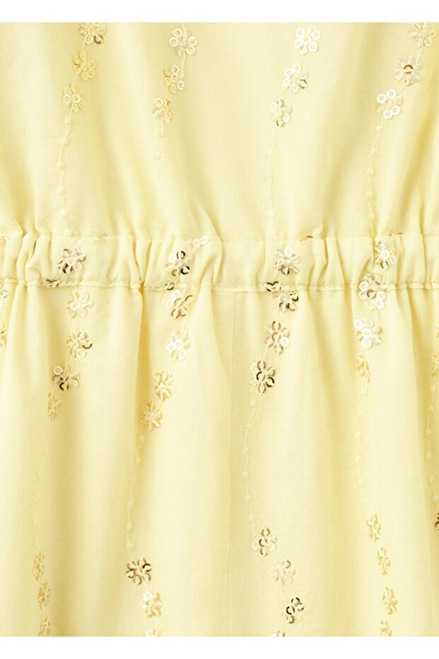 Çiçek işlemeli tulum - 5