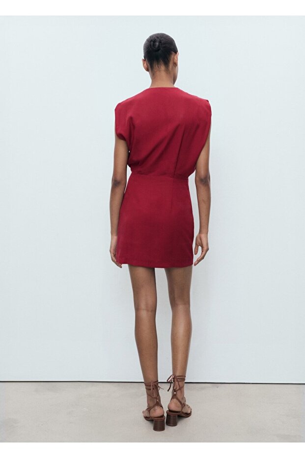 Lyocell anvelop elbise - 4