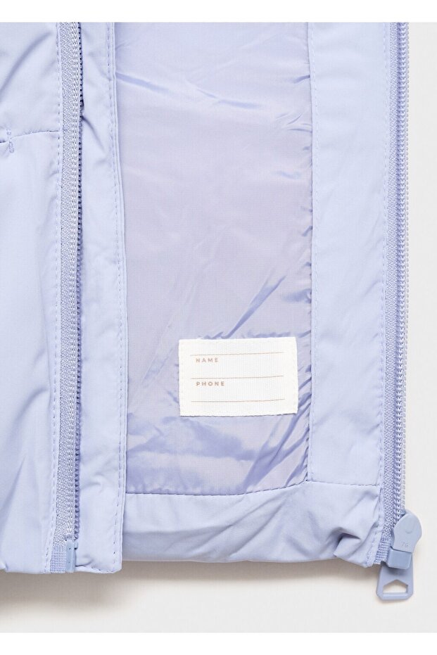 Kapüşonlu kapitone anorak - 5