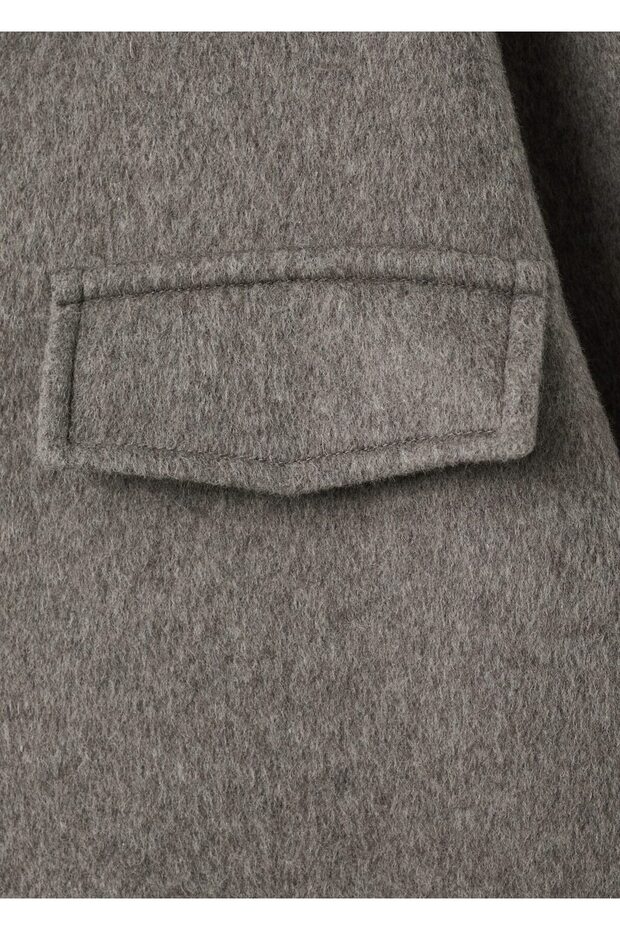 Cepli yün ceket - 5
