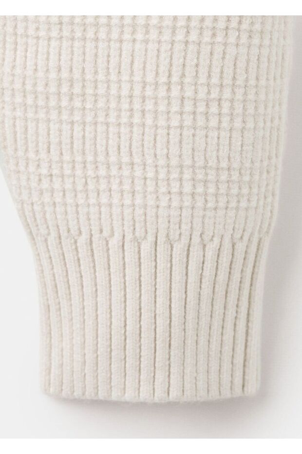 Kalıplı triko kazak - 5