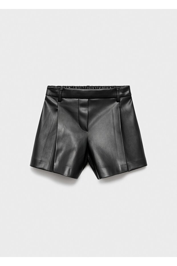 Suni deri şort - 1