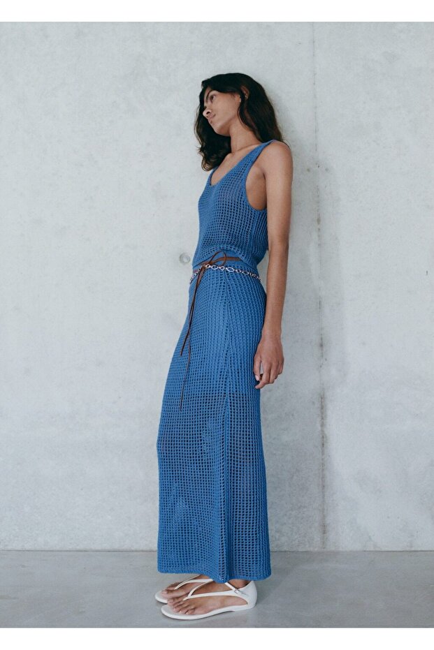 Uzun kroşe etek - 7