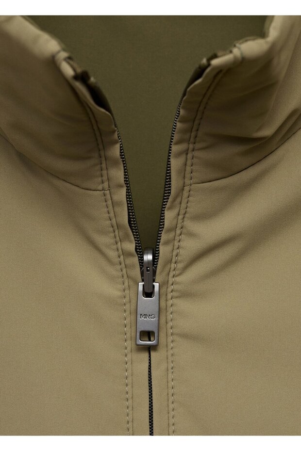 Çift taraflı su itici kapitone ceket - 5