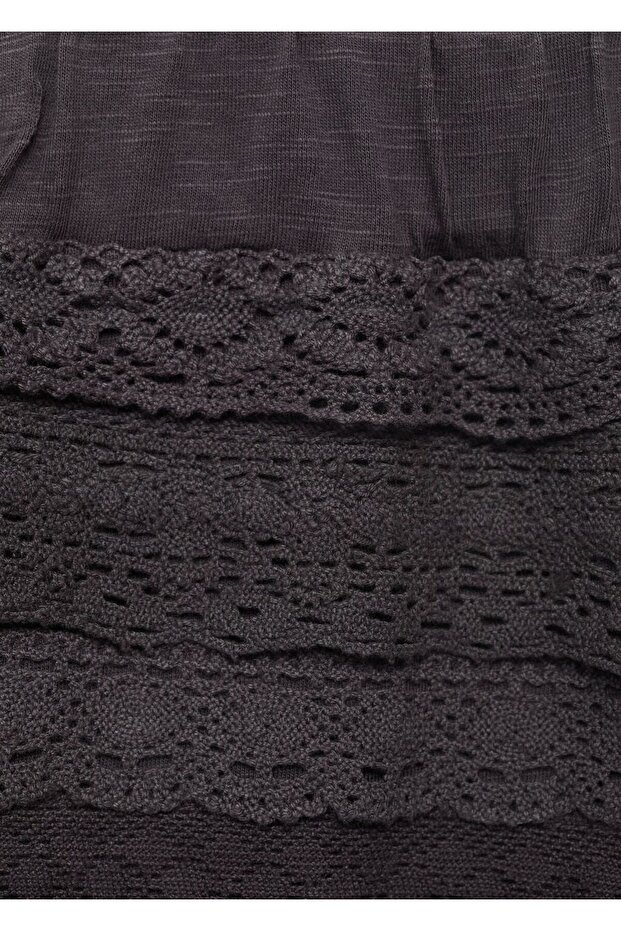 Kroşe volanlı şort - 8