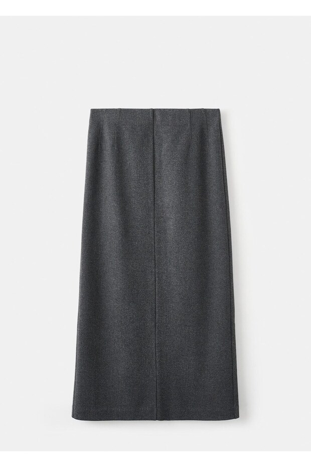 Yırtmaçlı kalem etek - 3