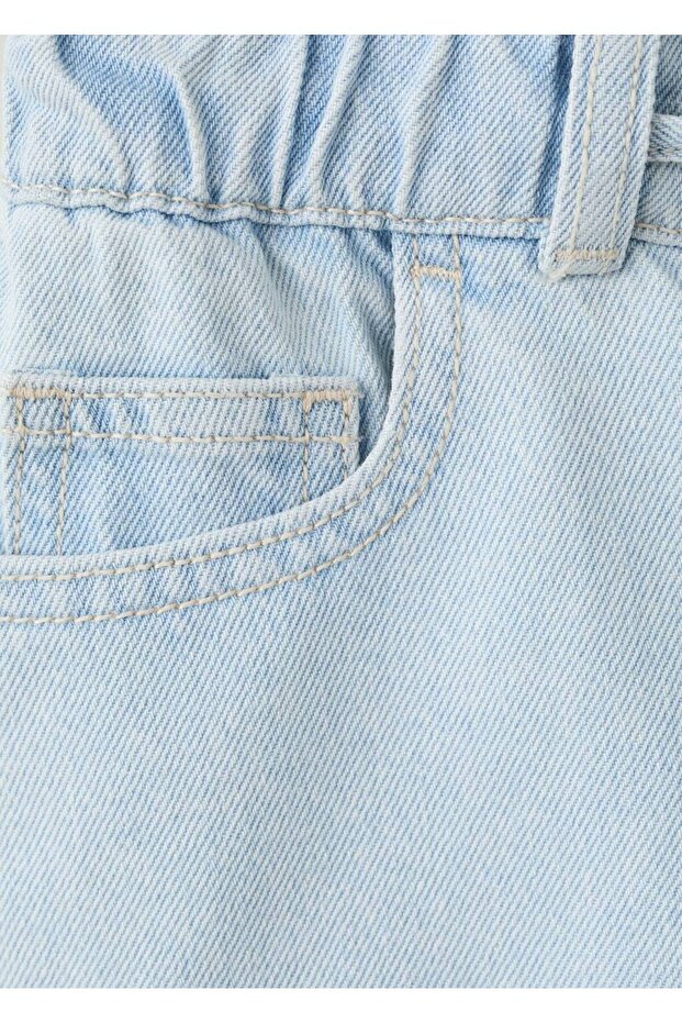 Kısa denim etek - 4