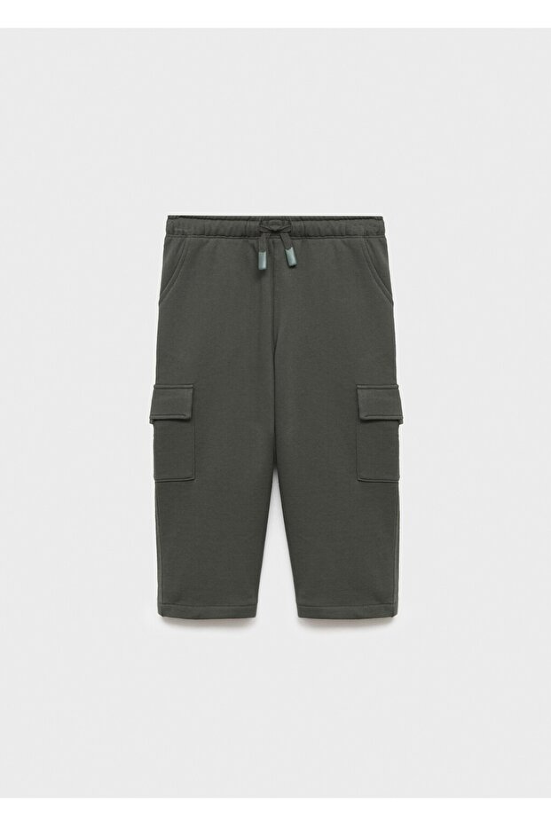 Drawstring Jogger Cargo Pants - 1