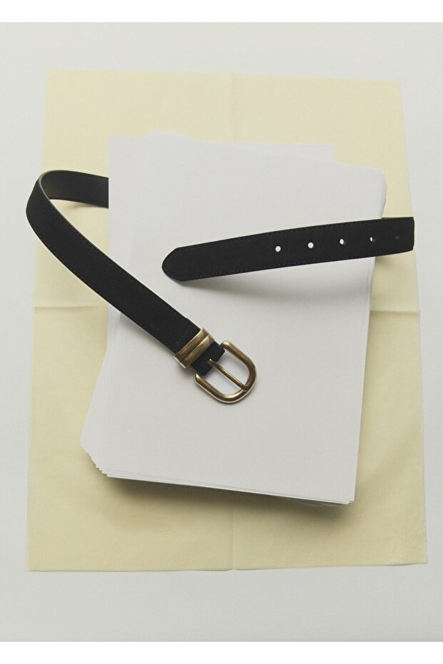 Süet deri kemer - 2