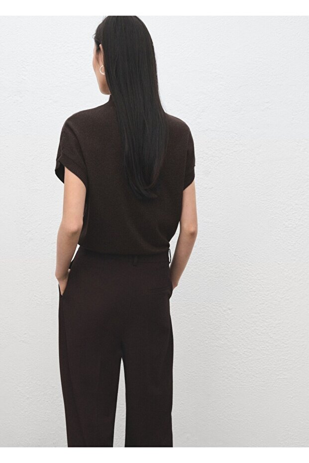 Kısa kollu simli kazak - 4