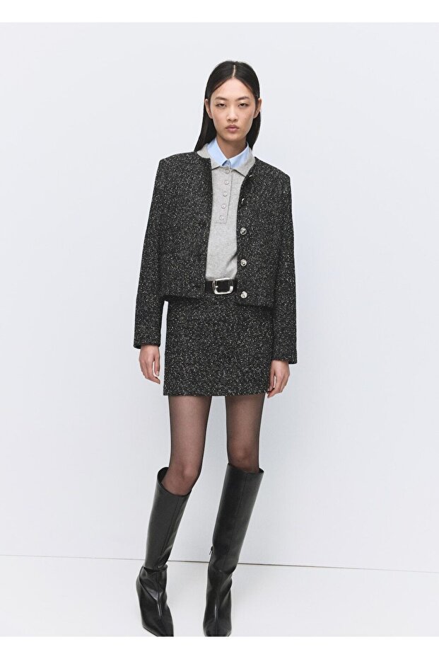 Kırçıllı pamuklu ceket - 2