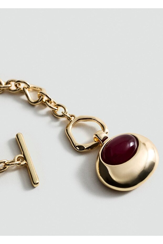 Halkalı yuvarlak kolye - 1