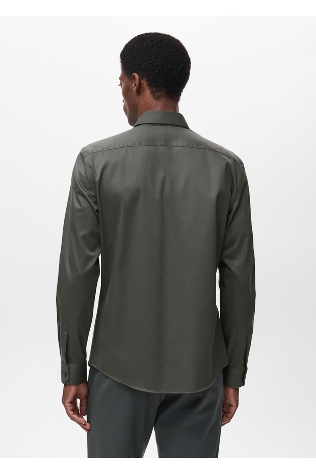 Comfort stretch non-iron gömlek - 4