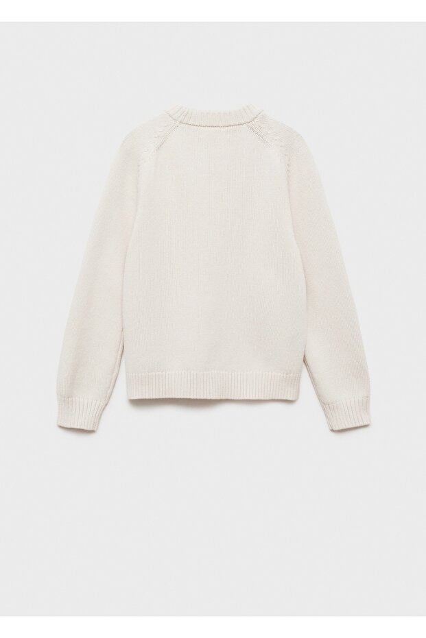 Pullover mit Strickdetail - 2