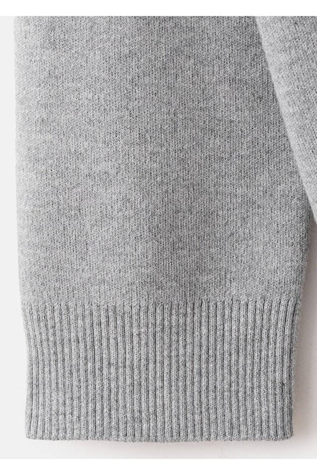 V yaka triko hırka - 5