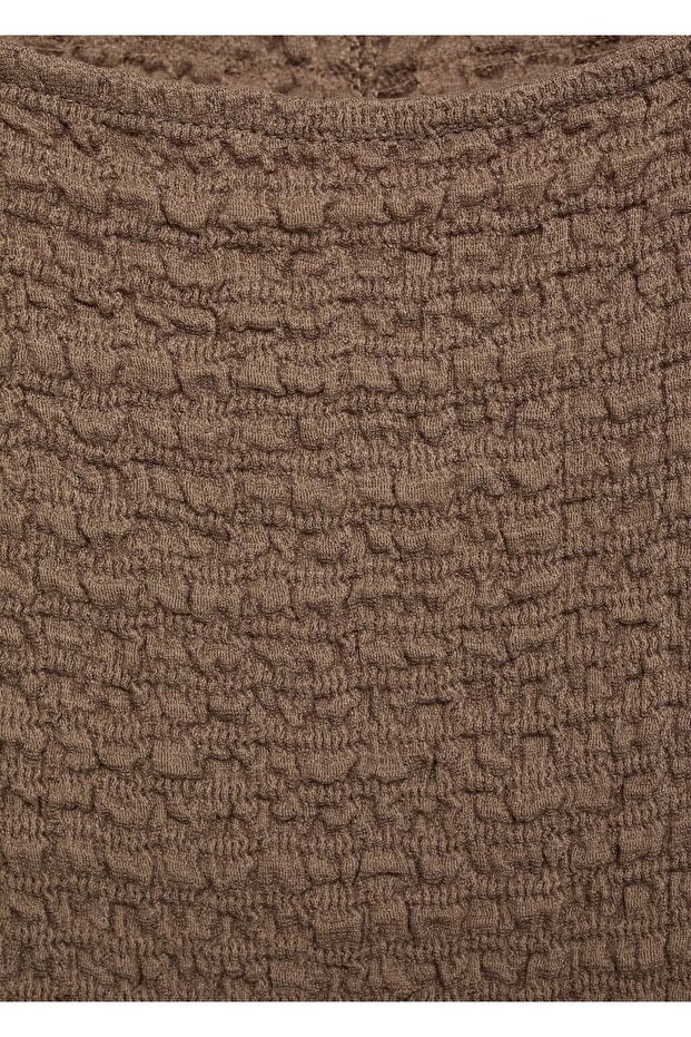 Uzun dokuma elbise - 5