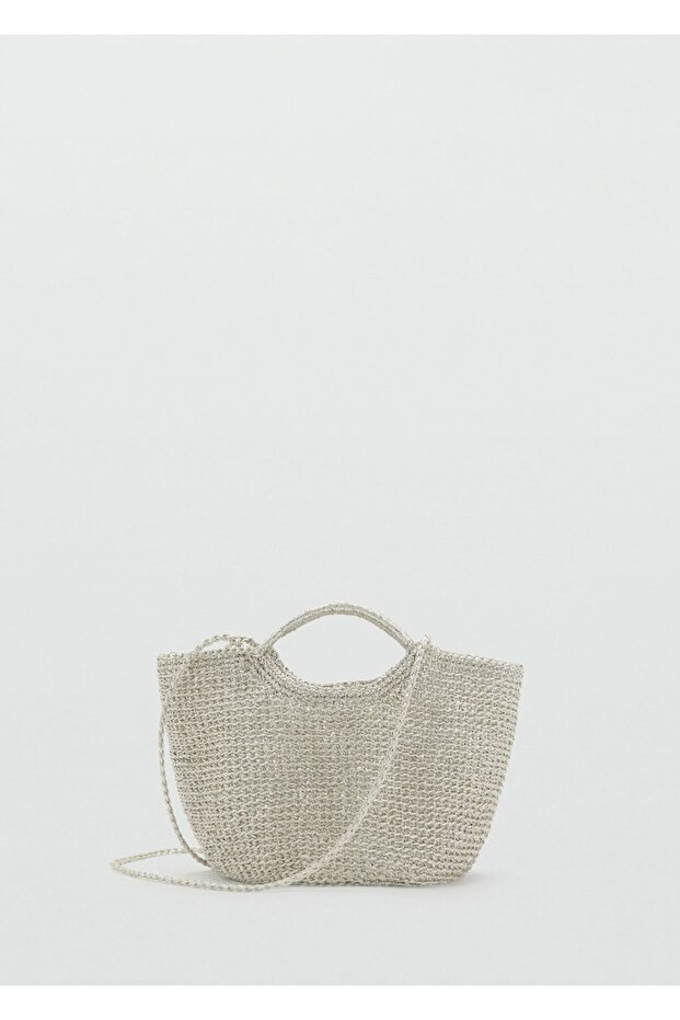 Örme mini omuz çantası - 2