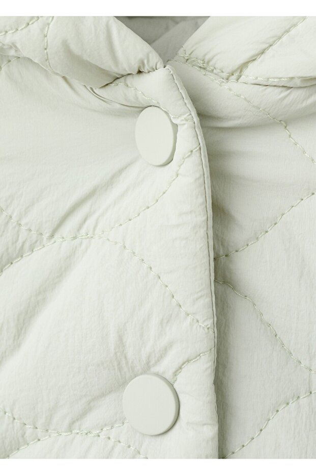 Kapüşonlu kapitone anorak - 3