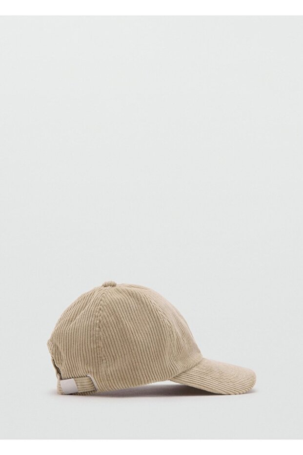 Fitilli kadife şapka - 2