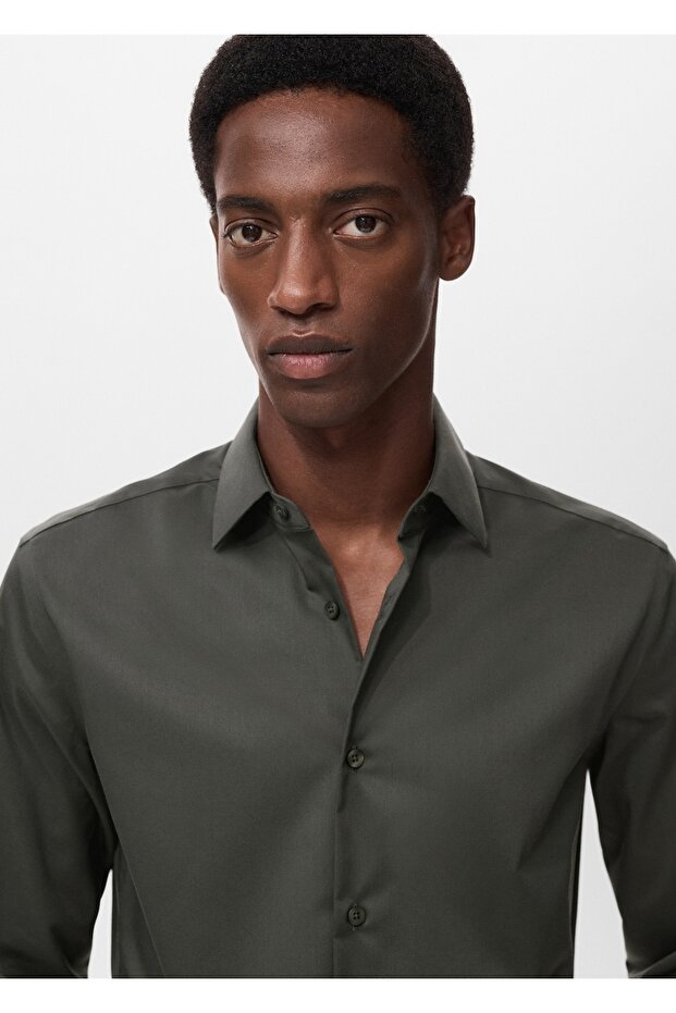 Comfort stretch non-iron gömlek - 6