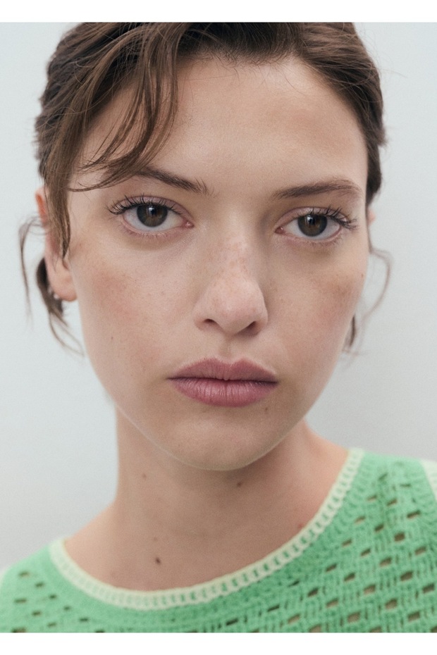 Çiçek detaylı kroşe bluz - 6