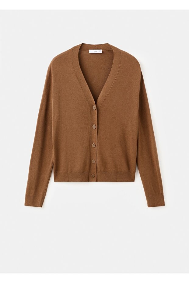 V yaka triko hırka - 3