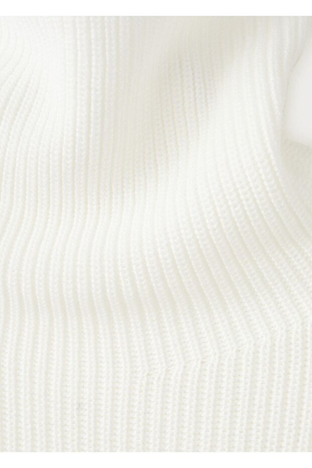 Boğazlı örgü kazak - 7