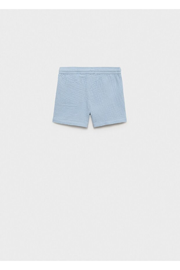 Pamuklu bermuda şort - 2