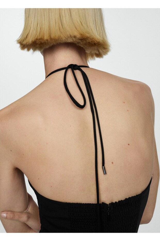 Halkalı halter yaka tulum - 6