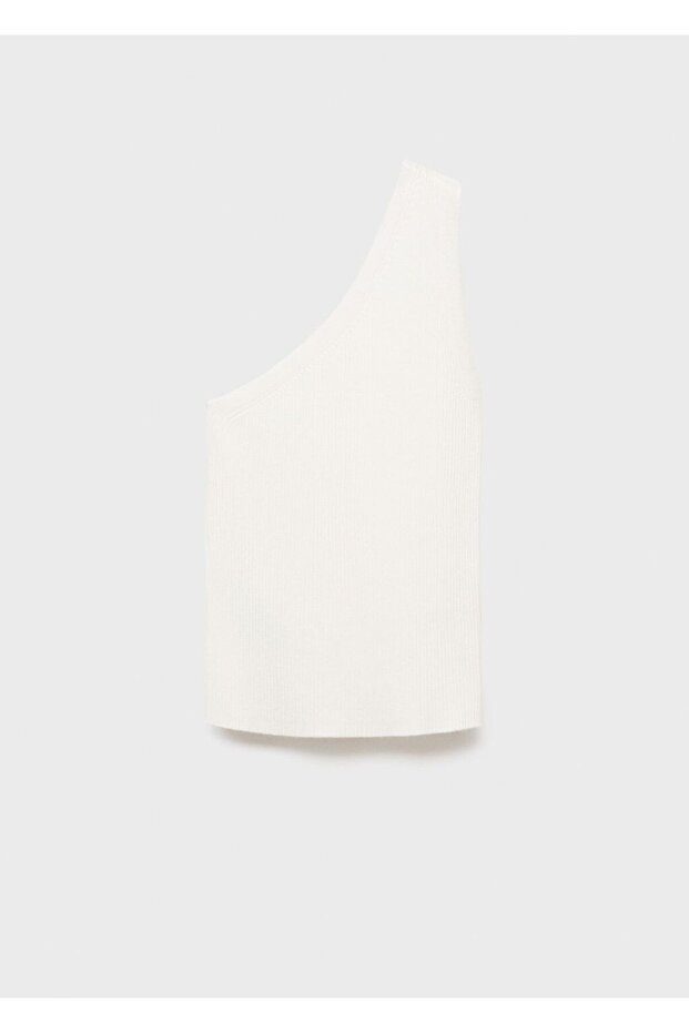 Düğümlü asimetrik bluz - 3