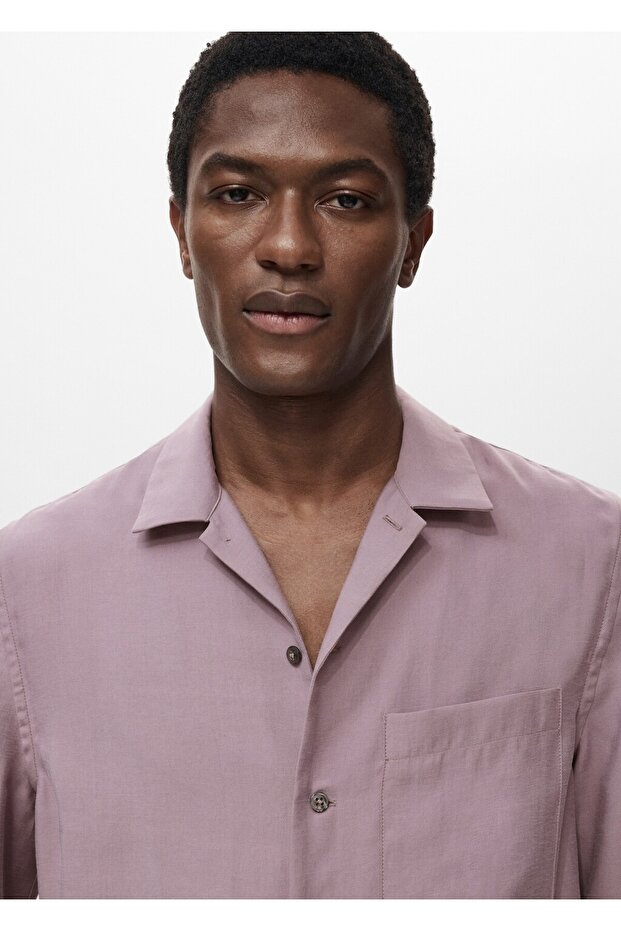 Cepli modal gömlek - 6