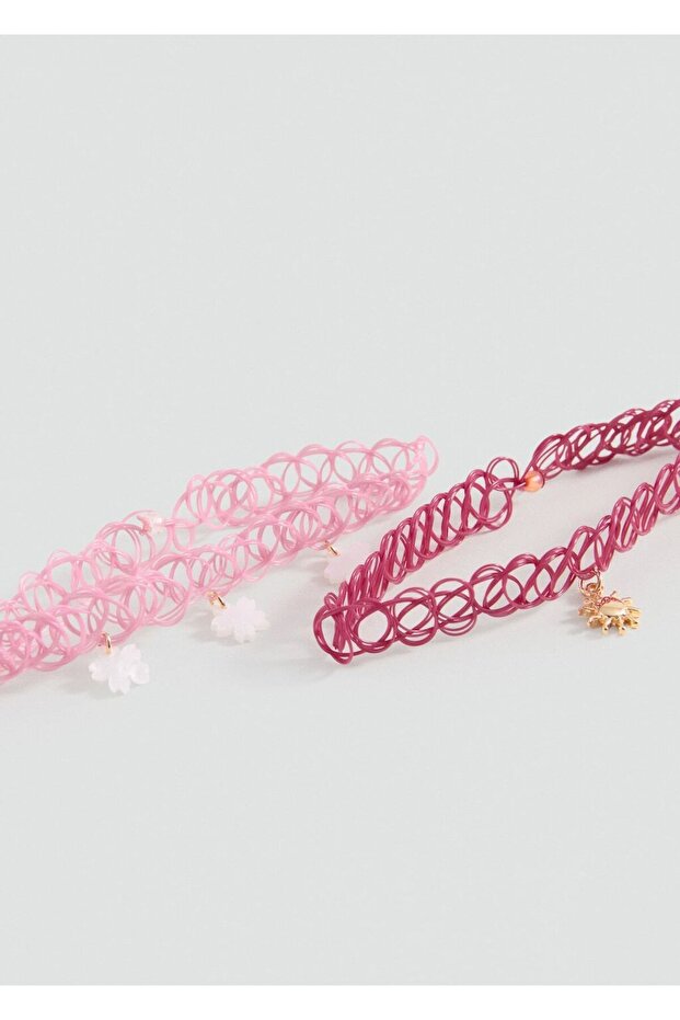 2'li choker kolye seti - 2