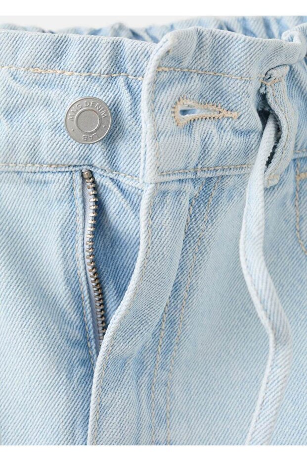 Kısa denim etek - 5